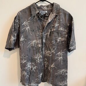 Columbia Gray Casual Button Down Shirt